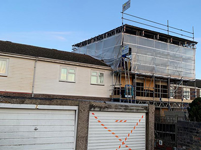 Priority Scaffolding | TEMPORARY ROOF