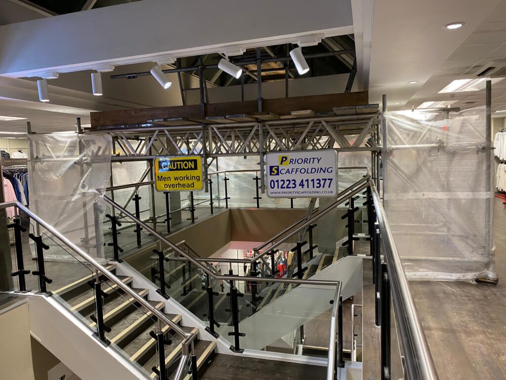 Temporary Staircase & Access Scaffolding 9 Priority Scaffolding
