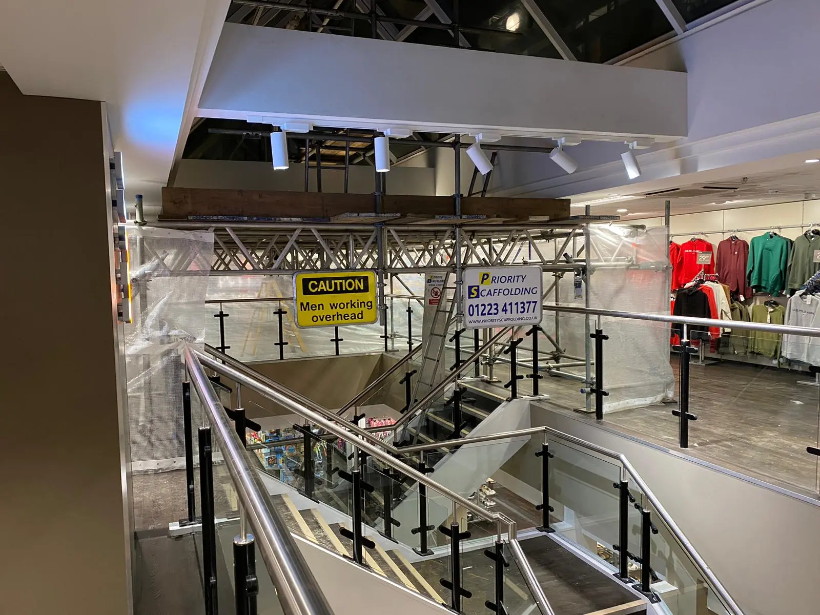 Service Area ‐ Ely 64 Priority Scaffolding